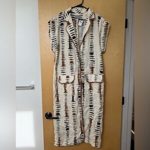 Pink Filosofy Patterned Dress Jacket